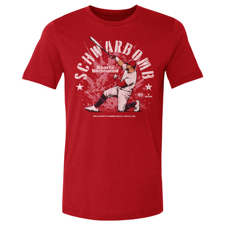 Kyle Schwarber Men's Cotton T-Shirt | 500 LEVEL