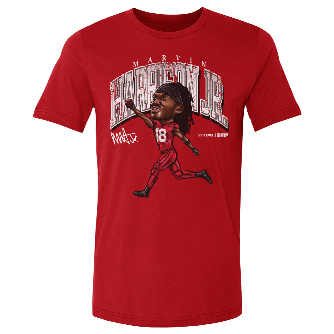 Marvin Harrison Jr. Men's Cotton T-Shirt | 500 LEVEL
