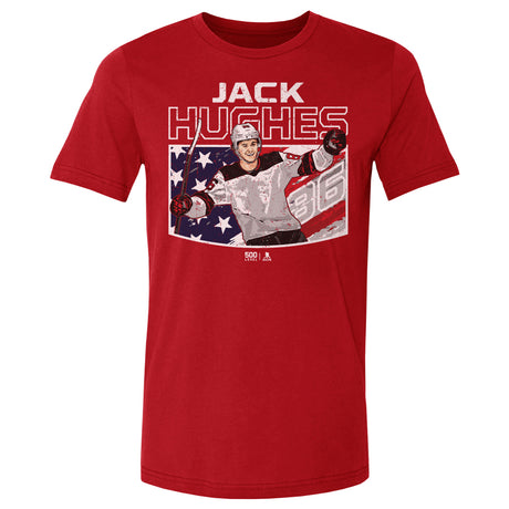 Jack Hughes Men's Cotton T-Shirt | 500 LEVEL