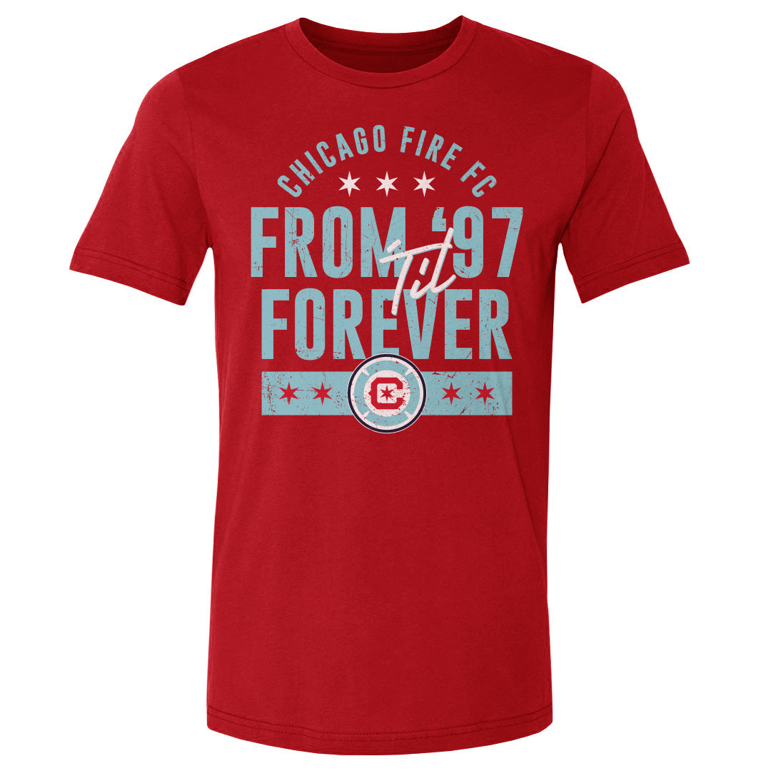 Chicago Fire FC Men's Cotton T-Shirt | 500 LEVEL