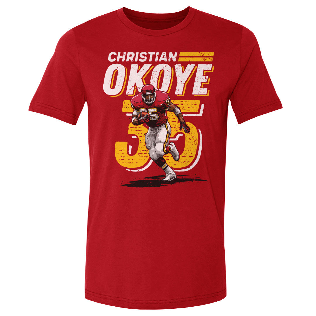 Christian Okoye Men's Cotton T-Shirt | 500 LEVEL
