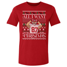 Travis Kelce Men's Cotton T-Shirt | 500 LEVEL