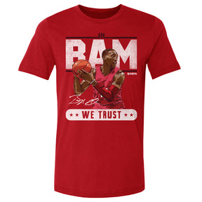 Bam Adebayo Men's Cotton T-Shirt | 500 LEVEL