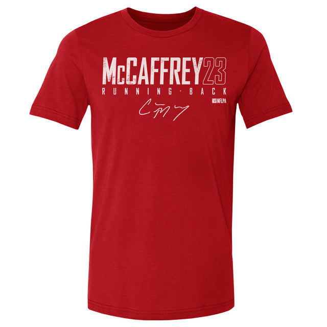 Christian McCaffrey Men's Cotton T-Shirt | 500 LEVEL