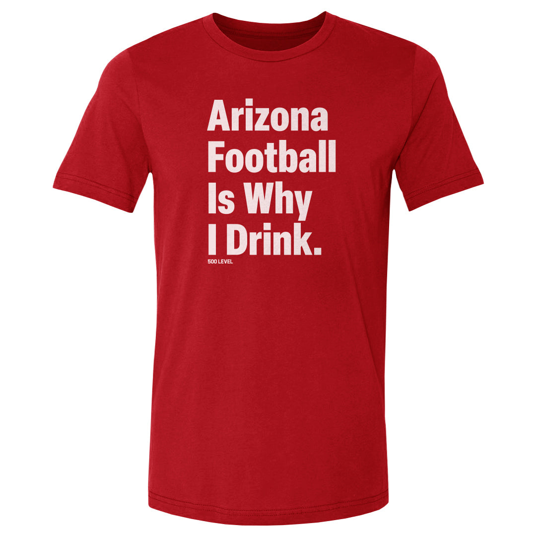 Arizona Football Men's Cotton T-Shirt | 500 LEVEL