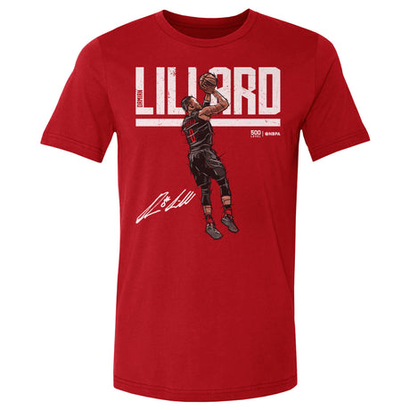Damian Lillard Men's Cotton T-Shirt | 500 LEVEL