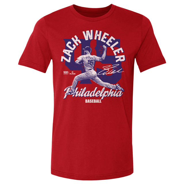 Zack Wheeler Men's Cotton T-Shirt | 500 LEVEL