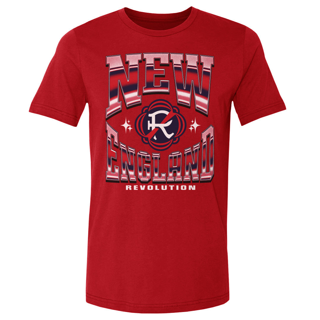 New England Revolution Men&#39;s Cotton T-Shirt | 500 LEVEL
