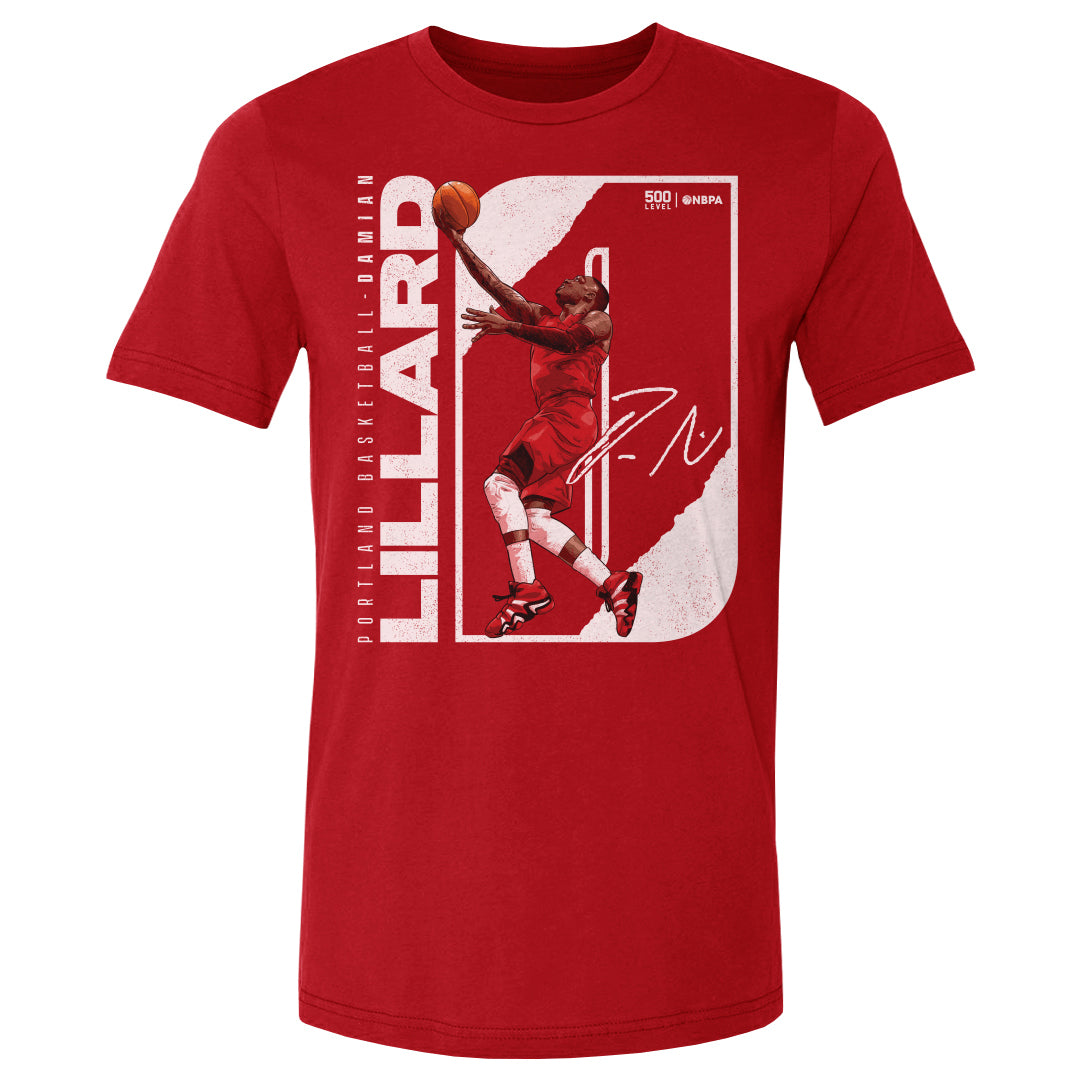Damian Lillard Men's Cotton T-Shirt | 500 LEVEL