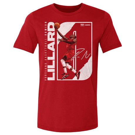 Damian Lillard Men's Cotton T-Shirt | 500 LEVEL