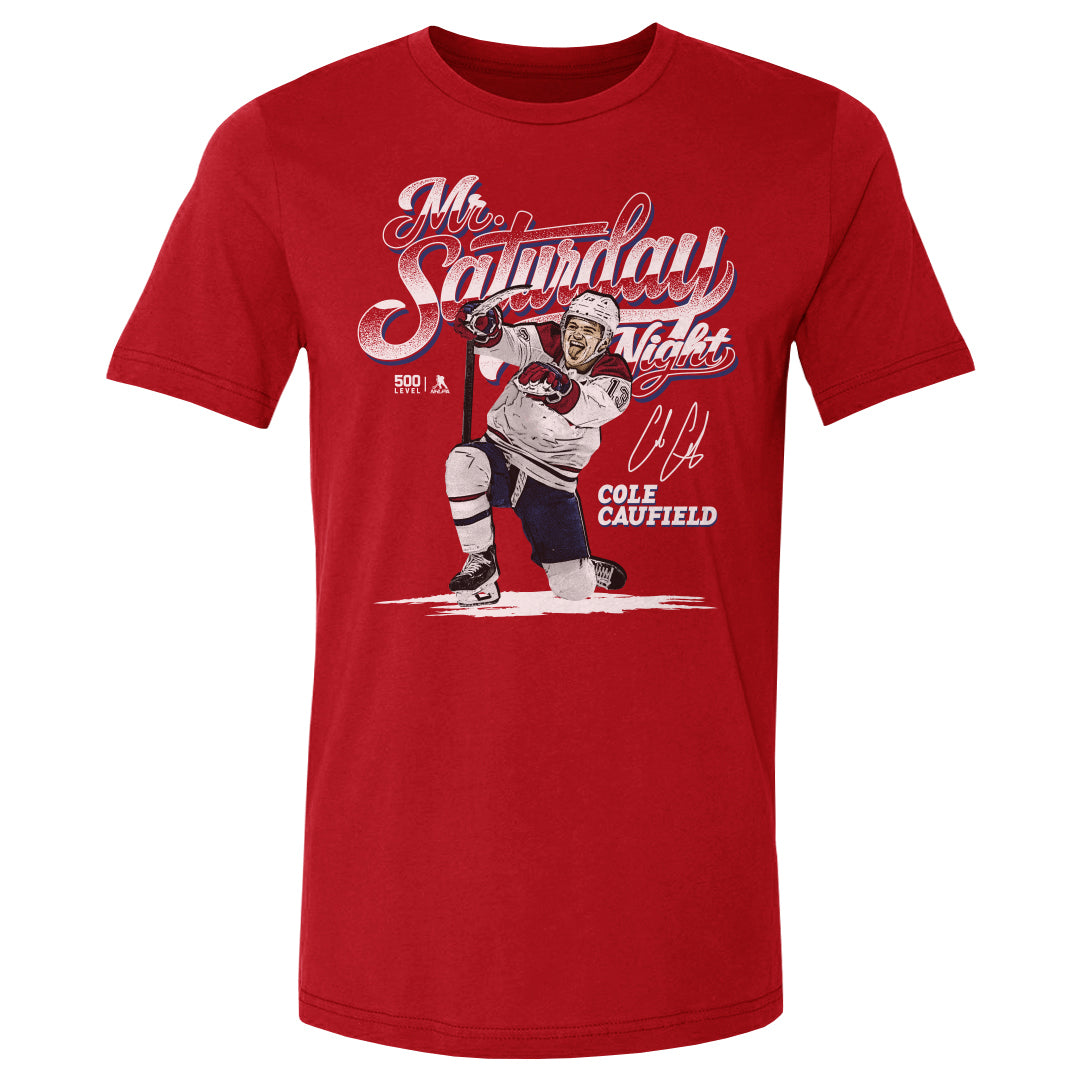 Cole Caufield Men's Cotton T-Shirt | 500 LEVEL