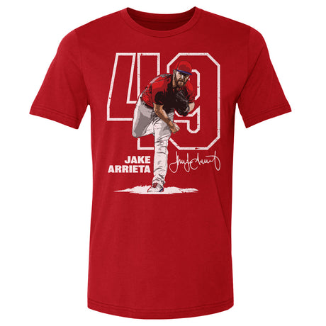 Jake Arrieta Men's Cotton T-Shirt | 500 LEVEL