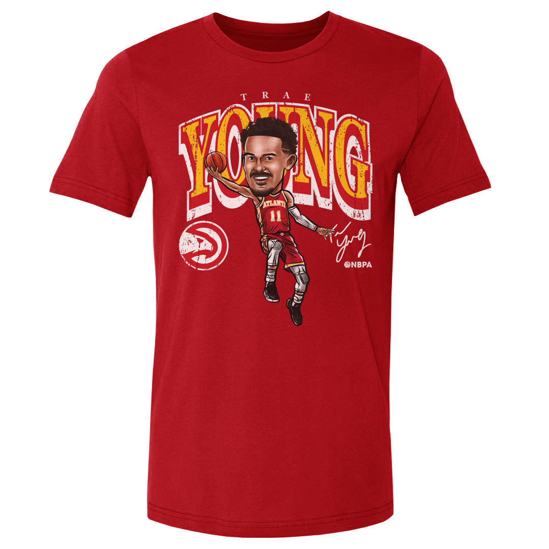 Trae Young Men's Cotton T-Shirt | 500 LEVEL
