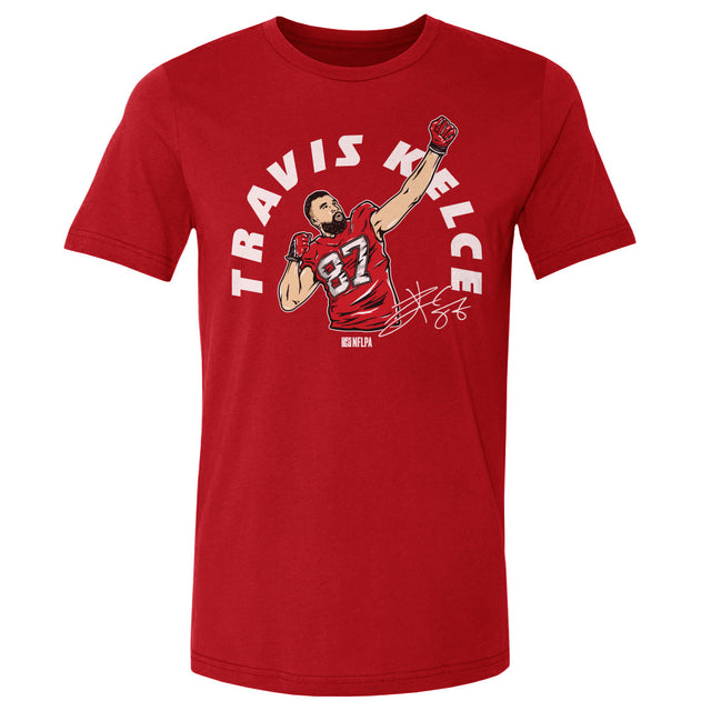 Travis Kelce Men's Cotton T-Shirt | 500 LEVEL