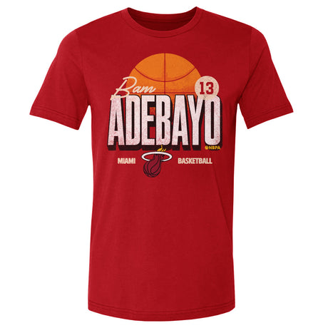 Bam Adebayo Men's Cotton T-Shirt | 500 LEVEL