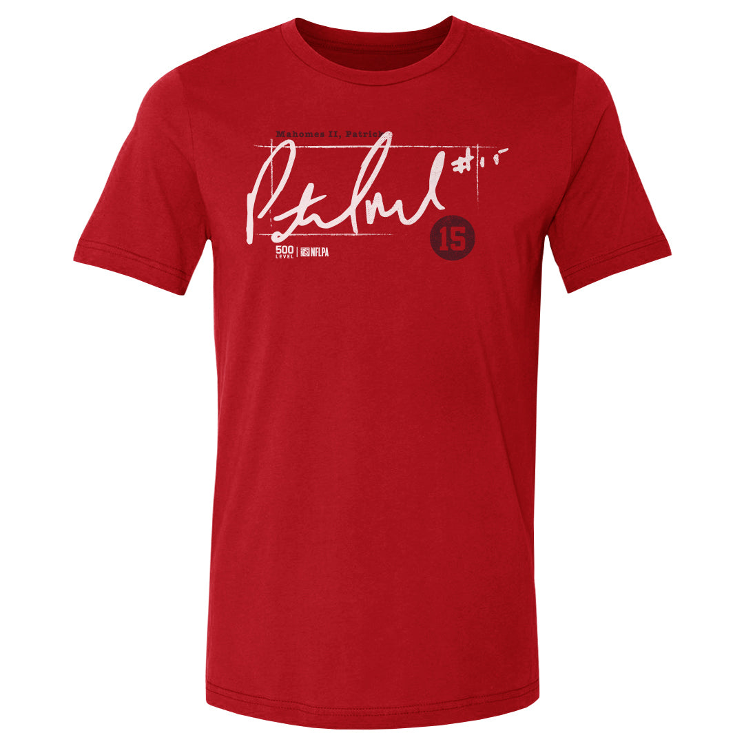 Patrick Mahomes Men's Cotton T-Shirt | 500 LEVEL