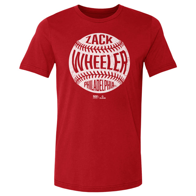 Zack Wheeler Men's Cotton T-Shirt | 500 LEVEL