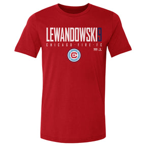 Robert Lewandowski Men's Cotton T-Shirt | 500 LEVEL