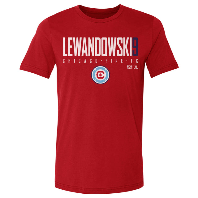 Robert Lewandowski Men's Cotton T-Shirt | 500 LEVEL