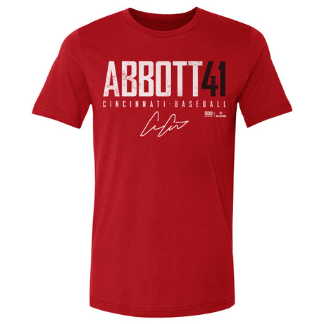 Andrew Abbott Men's Cotton T-Shirt | 500 LEVEL