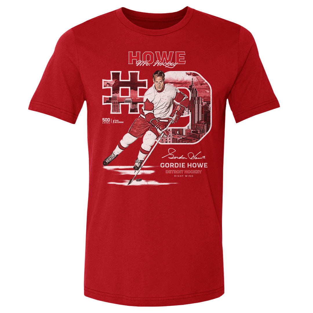 Gordie Howe Men's Cotton T-Shirt | 500 LEVEL