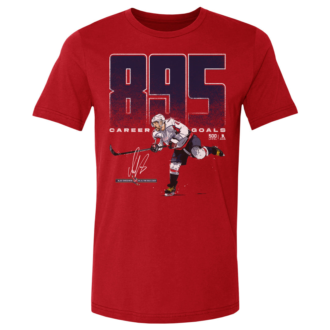 Alex Ovechkin Men's Cotton T-Shirt | 500 LEVEL
