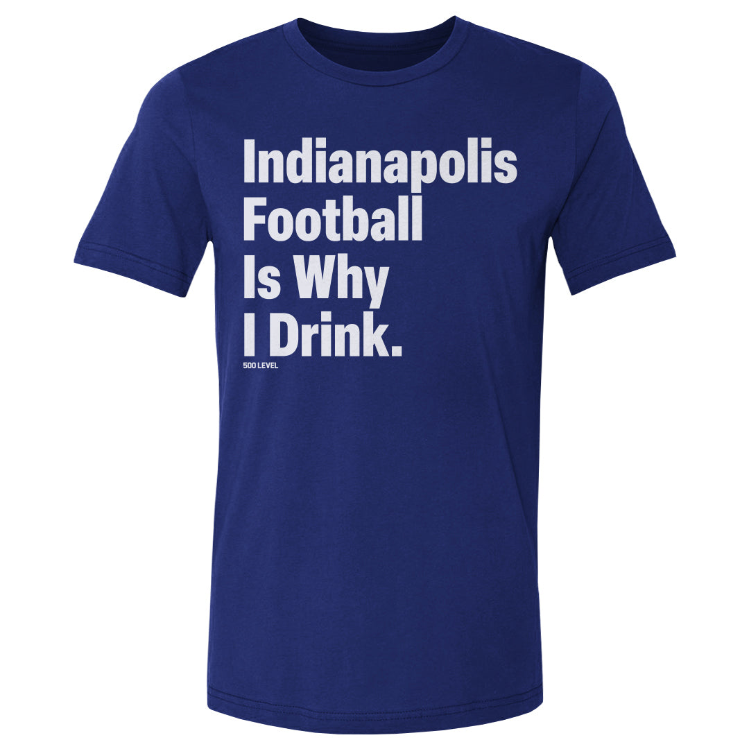 Indianapolis Football Men's Cotton T-Shirt | 500 LEVEL