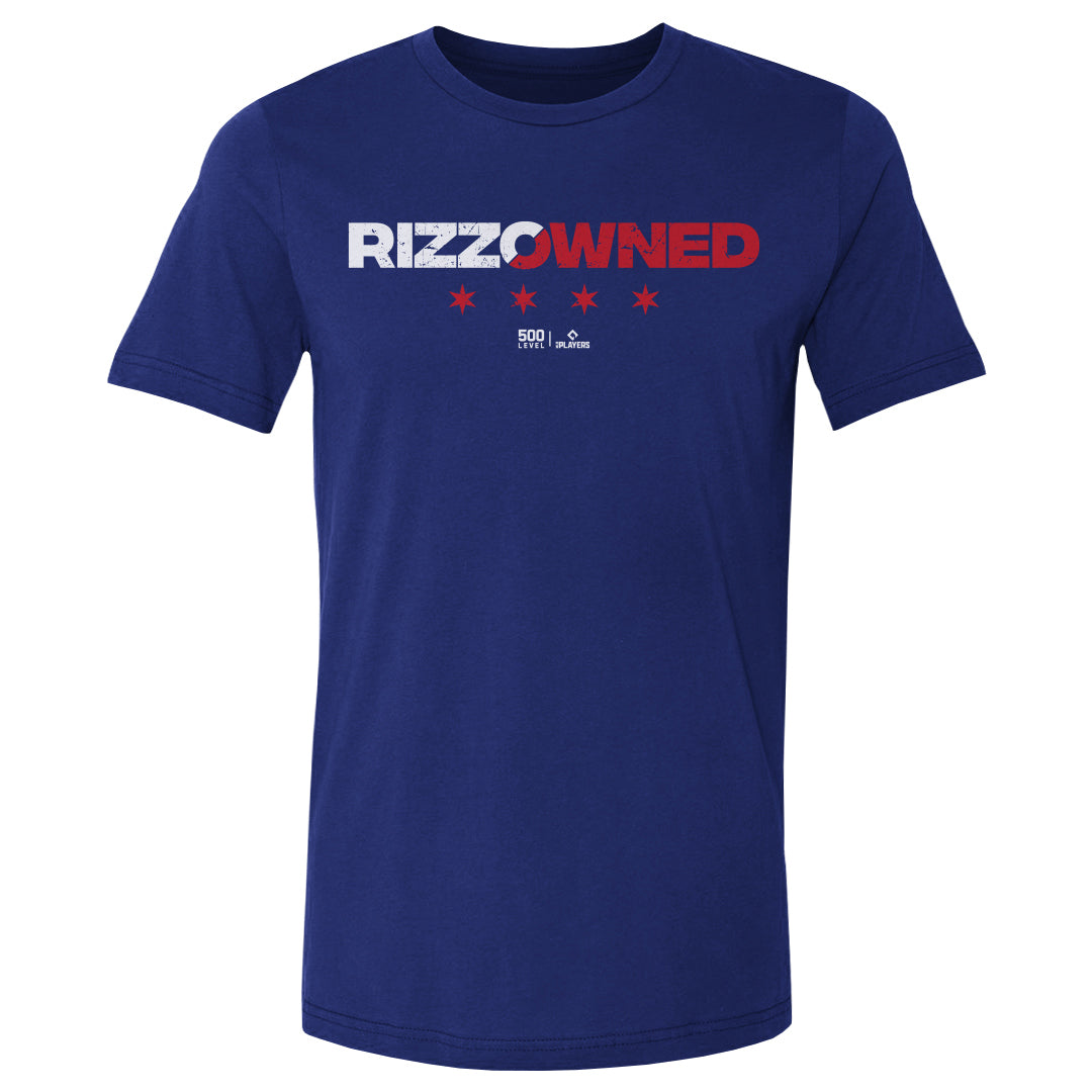 Anthony Rizzo Men's Cotton T-Shirt | 500 LEVEL
