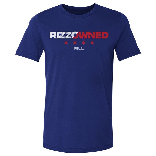 Anthony Rizzo Men's Cotton T-Shirt | 500 LEVEL