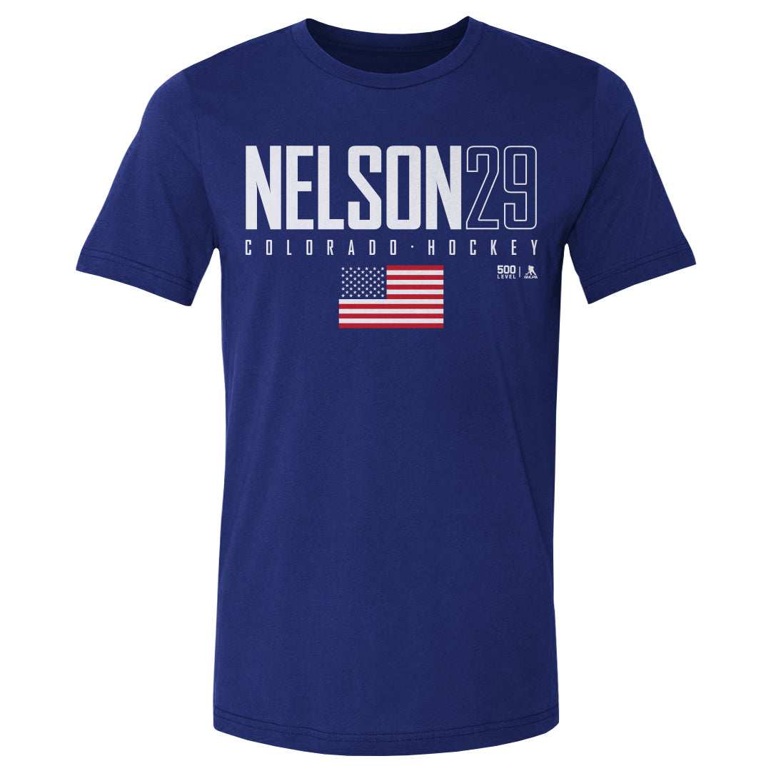 Brock Nelson Men's Cotton T-Shirt | 500 LEVEL
