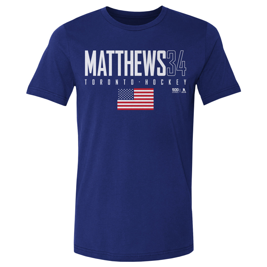 Auston Matthews Men's Cotton T-Shirt | 500 LEVEL
