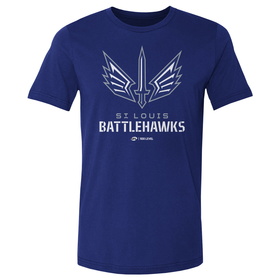 St. Louis Battlehawks Men's Cotton T-Shirt | 500 LEVEL