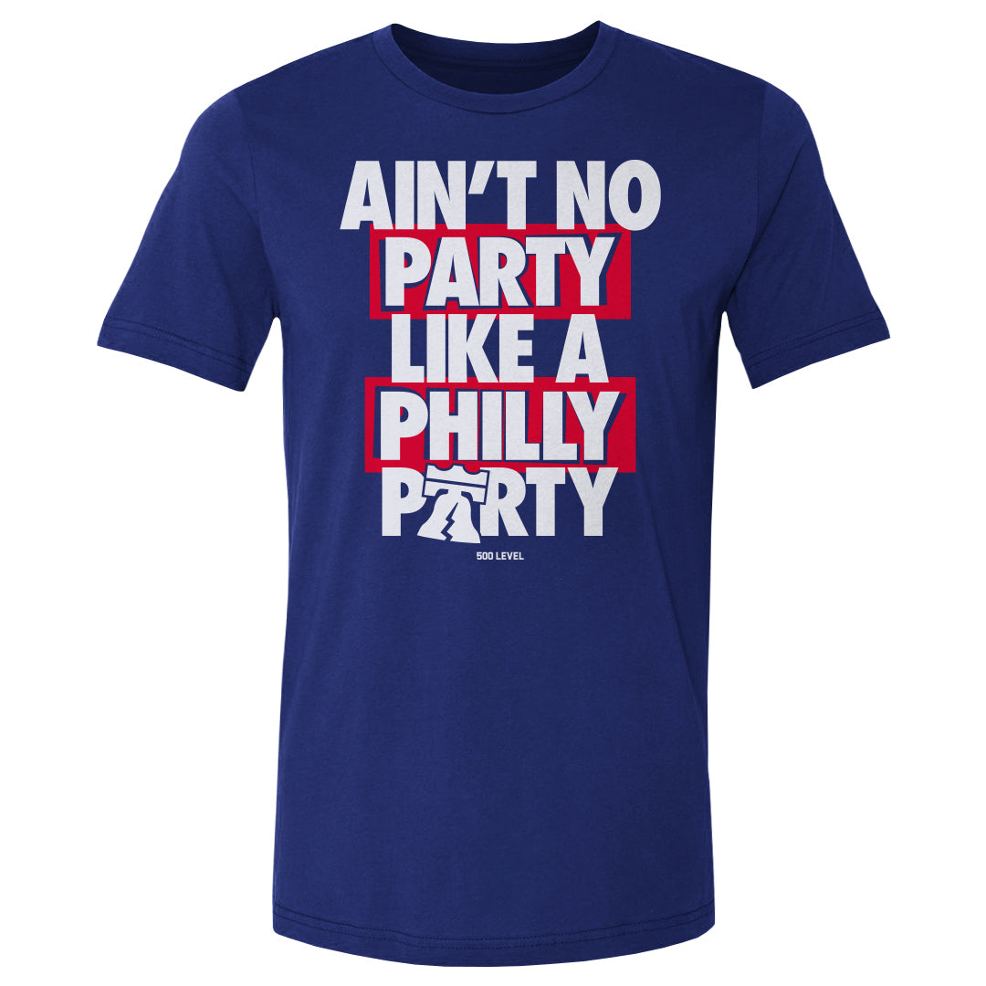 Philadelphia Basketball Men's Cotton T-Shirt | 500 LEVEL