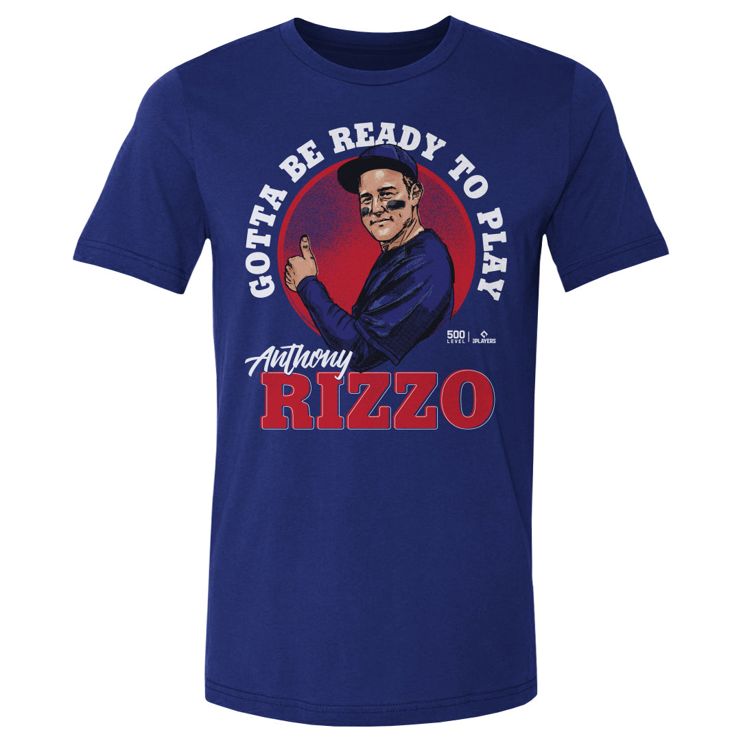 Anthony Rizzo Men's Cotton T-Shirt | 500 LEVEL