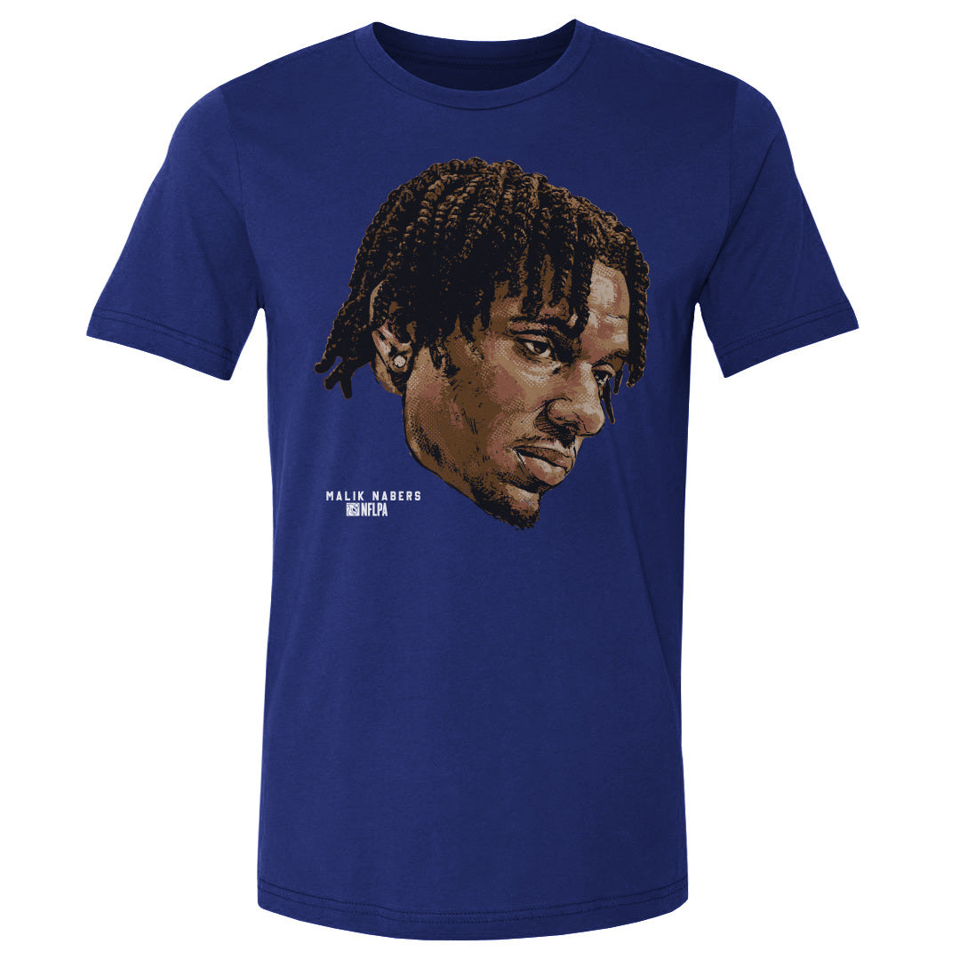 Malik Nabers Men's Cotton T-Shirt | 500 LEVEL