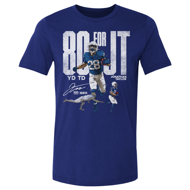 Jonathan Taylor Men's Cotton T-Shirt | 500 LEVEL