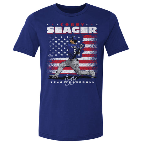 Corey Seager Men's Cotton T-Shirt | 500 LEVEL