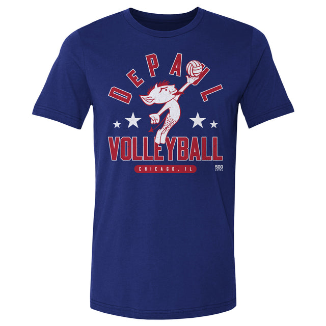 DePaul Blue Demons Men's Cotton T-Shirt | 500 LEVEL