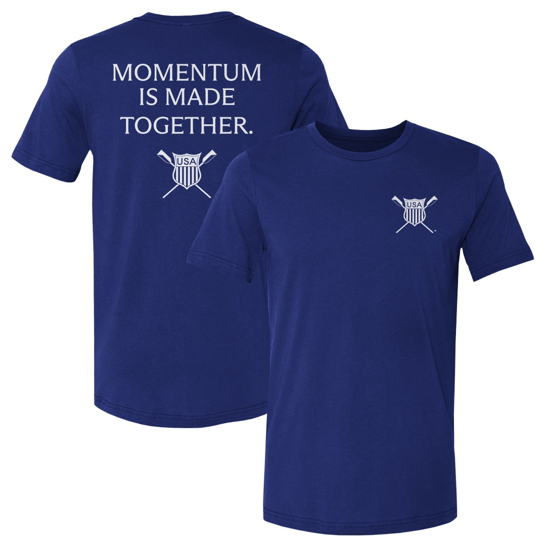 USRowing Men's Cotton T-Shirt | 500 LEVEL