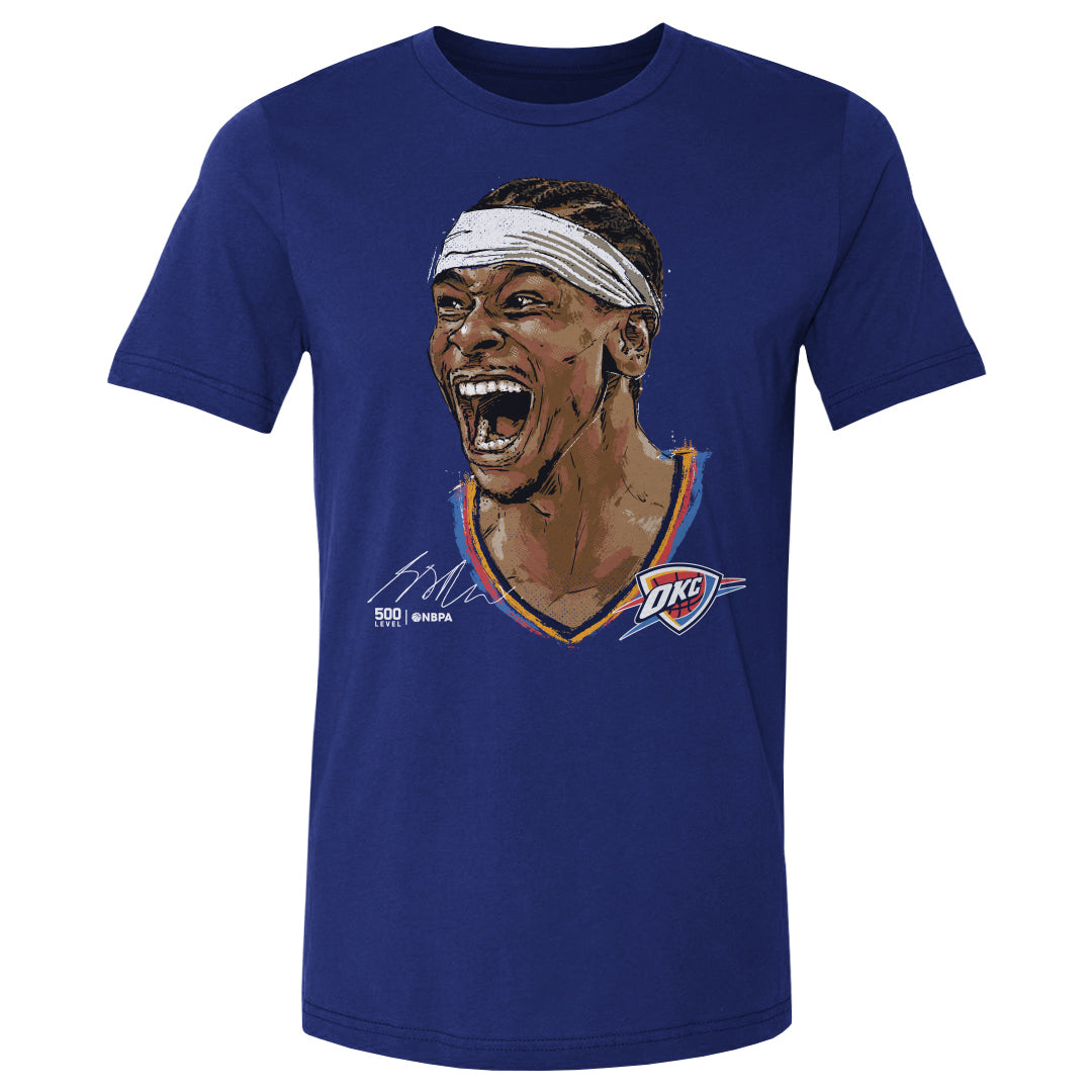Shai Gilgeous-Alexander Men's Cotton T-Shirt | 500 LEVEL