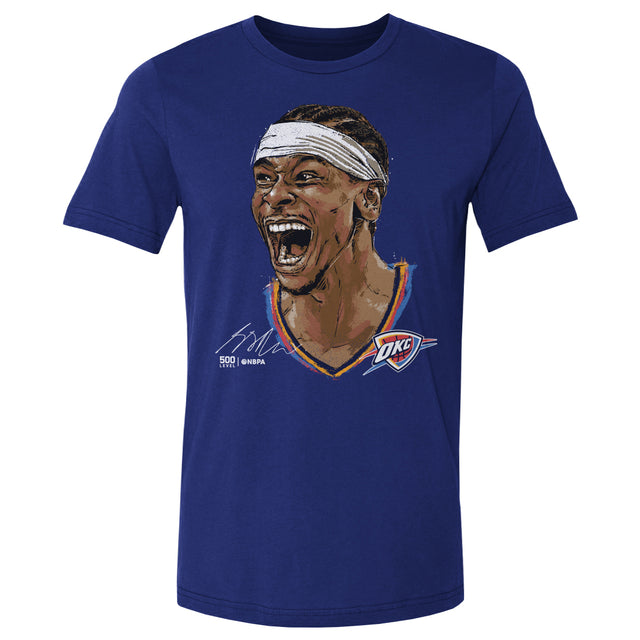 Shai Gilgeous-Alexander Men's Cotton T-Shirt | 500 LEVEL