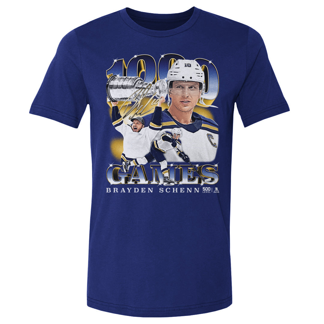 Brayden Schenn Men's Cotton T-Shirt | 500 LEVEL