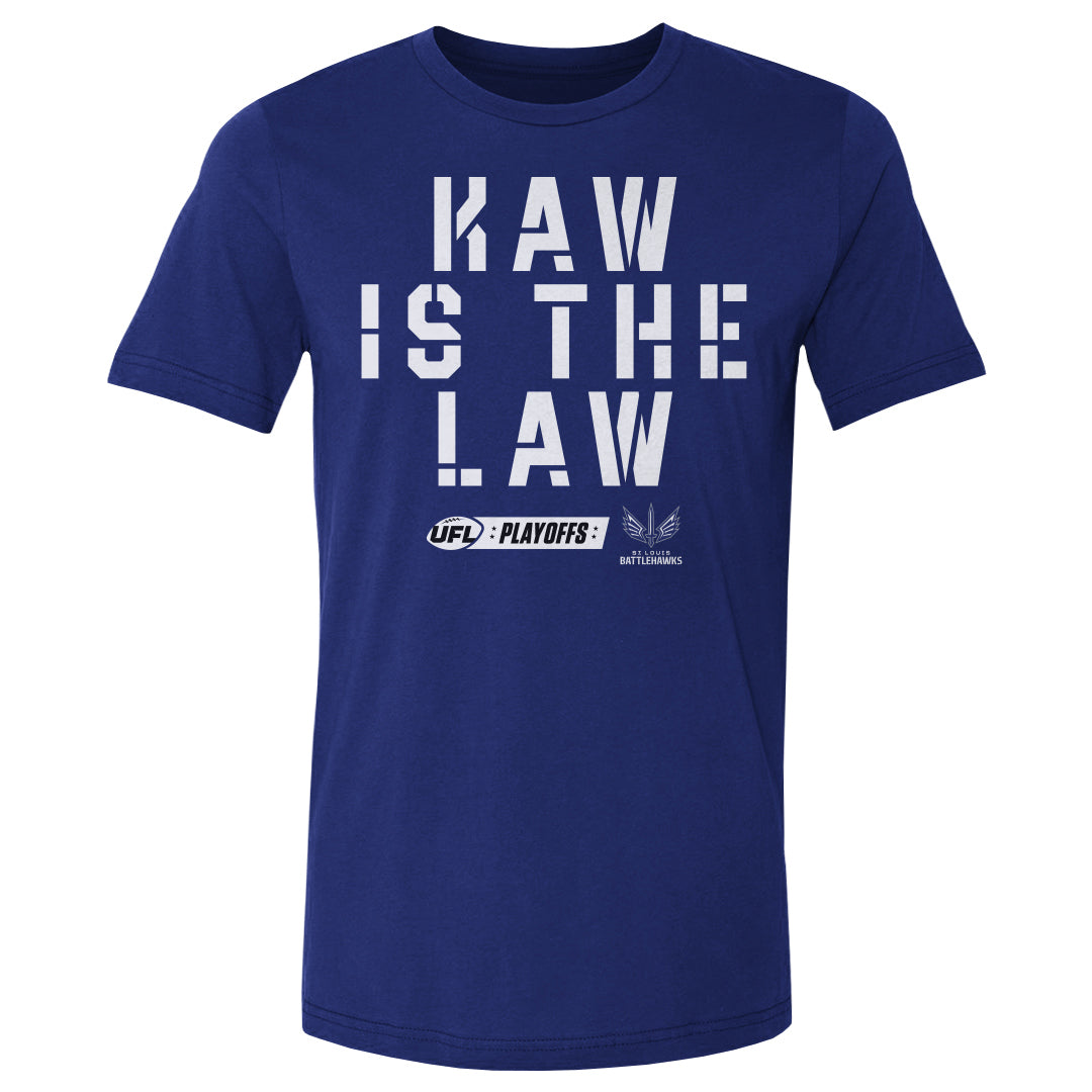 St. Louis Battlehawks Men's Cotton T-Shirt | 500 LEVEL