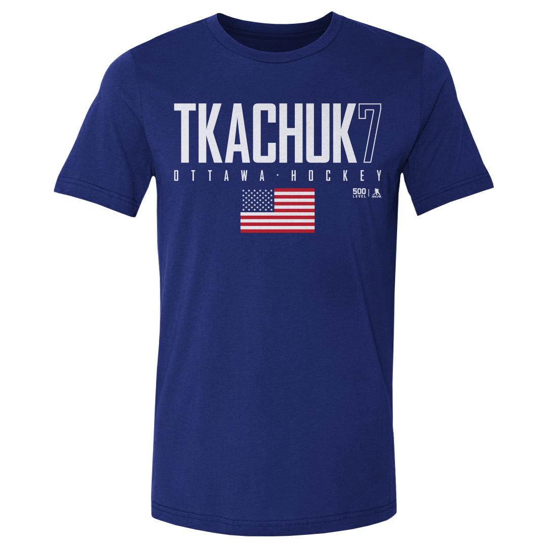 Brady Tkachuk Men's Cotton T-Shirt | 500 LEVEL