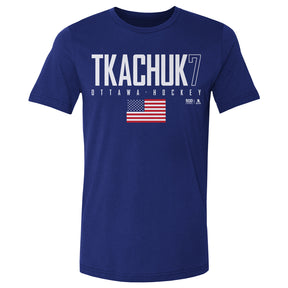 Brady Tkachuk Men's Cotton T-Shirt | 500 LEVEL