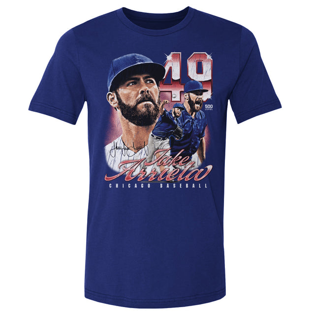 Jake Arrieta Men's Cotton T-Shirt | 500 LEVEL