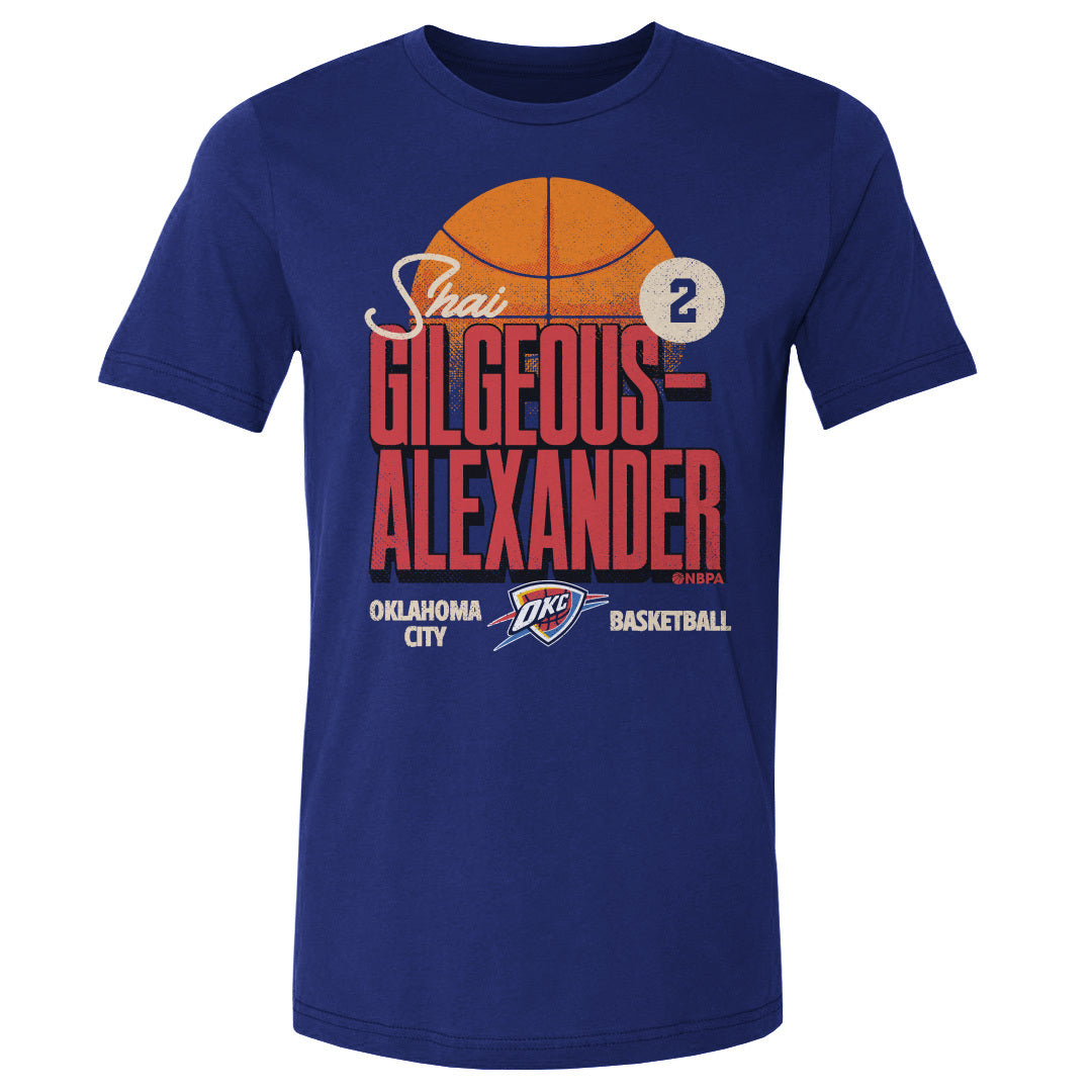 Shai Gilgeous-Alexander Men's Cotton T-Shirt | 500 LEVEL