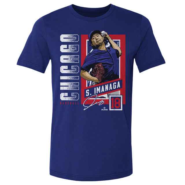 Shota Imanaga Men's Cotton T-Shirt | 500 LEVEL