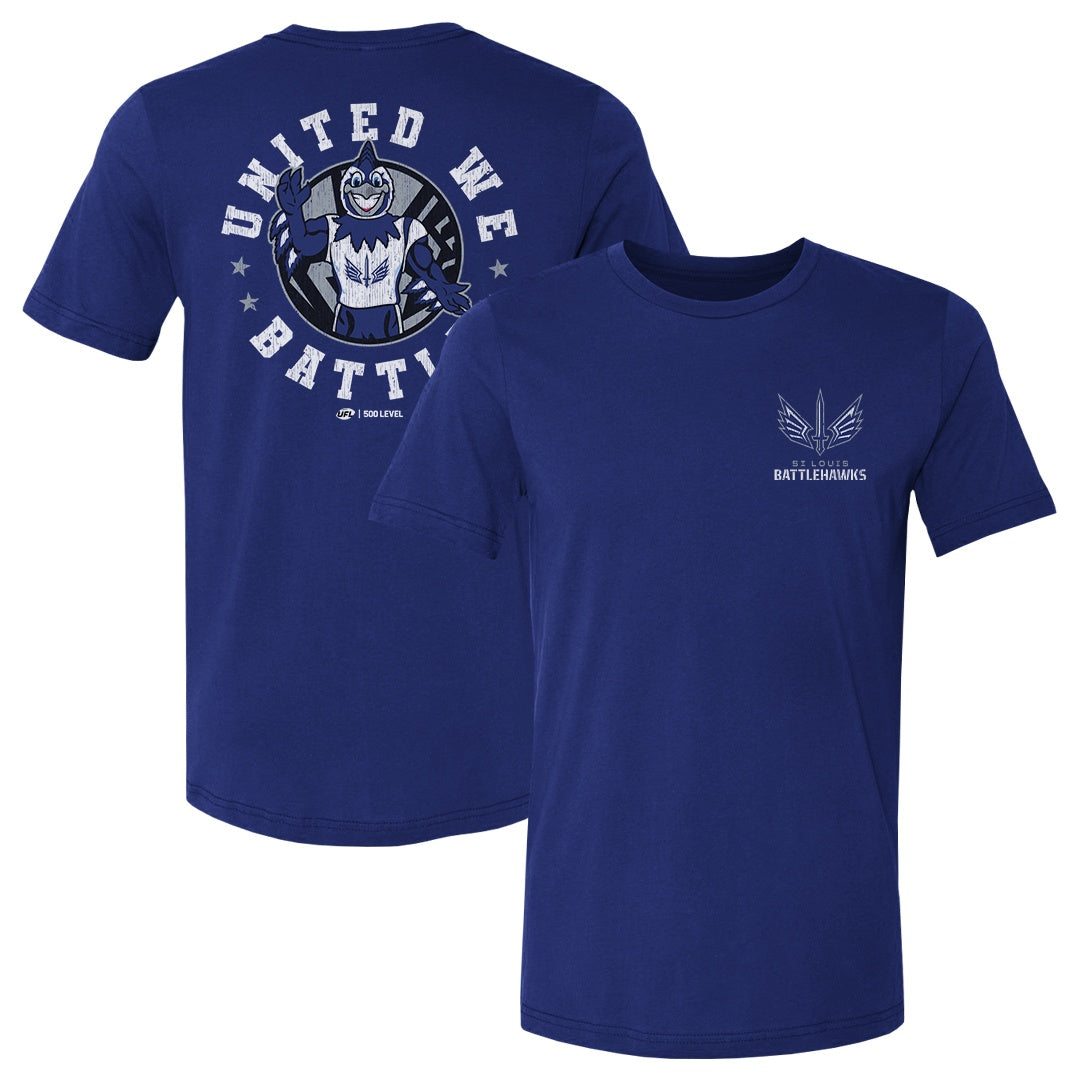St. Louis Battlehawks Men's Cotton T-Shirt | 500 LEVEL