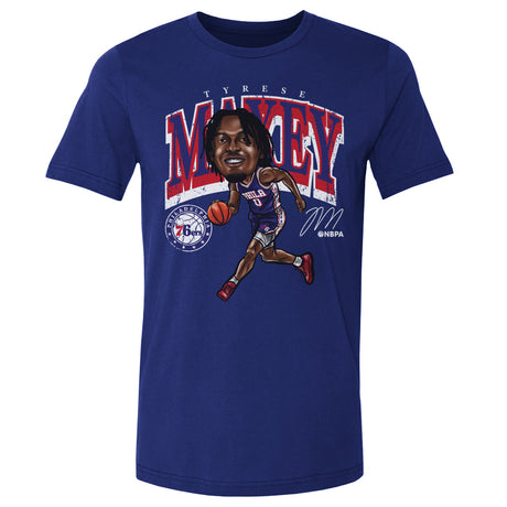 Tyrese Maxey Men's Cotton T-Shirt | 500 LEVEL